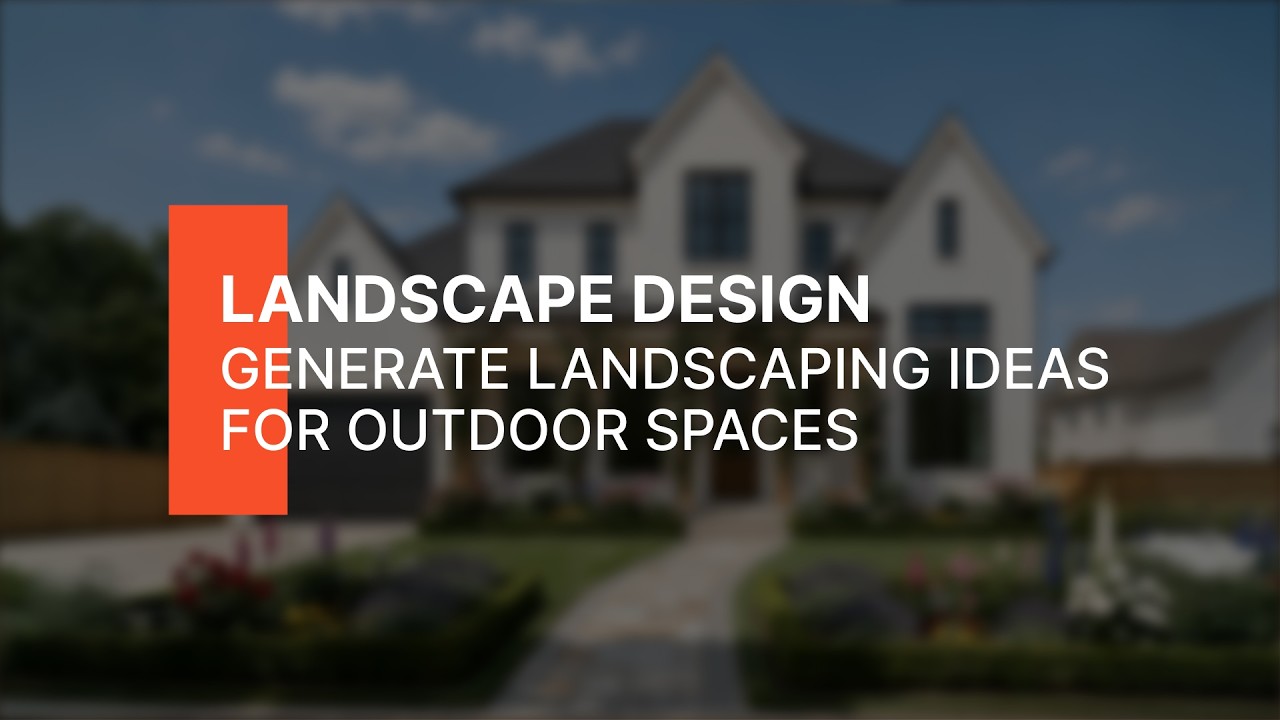 AI Landscape Design - Generate Landscaping Ideas for Outdoor Spaces
